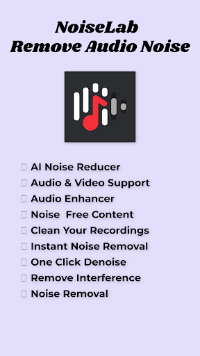 NoiseLab - Audio Noise Remover ekran görüntüsü