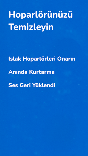 Su Atma: Hoparlör Kurutma ekran görüntüsü