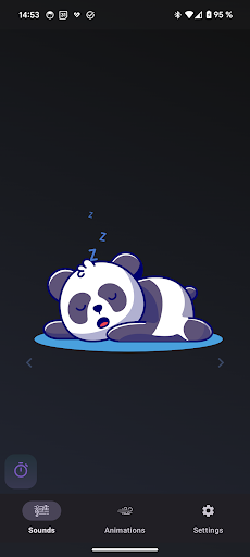 Sleepy Baby Panda: White Noise ekran görüntüsü