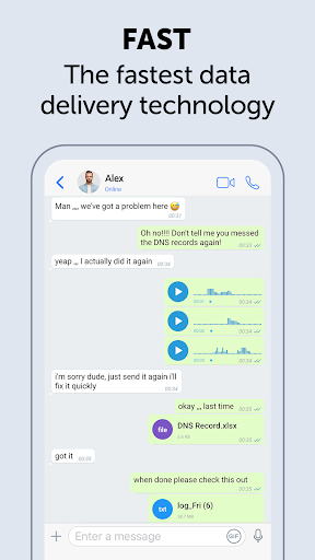 Zangi Private Messenger ekran görüntüsü