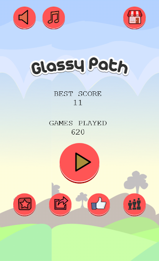 Glassy Path: For Zigzag Lovers ekran görüntüsü