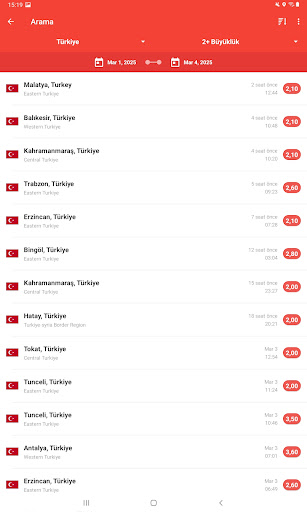 Deprem Uyarılarım ekran görüntüsü