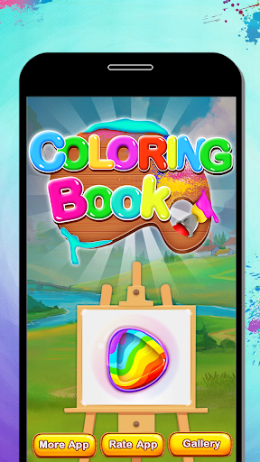 Fruits Coloring & Drawing Book ekran görüntüsü