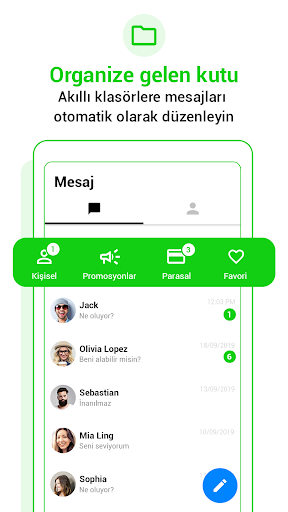 Messenger SMS - Mesajlar Emoji ekran görüntüsü