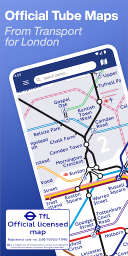 Tube Map - London Underground ekran görüntüsü