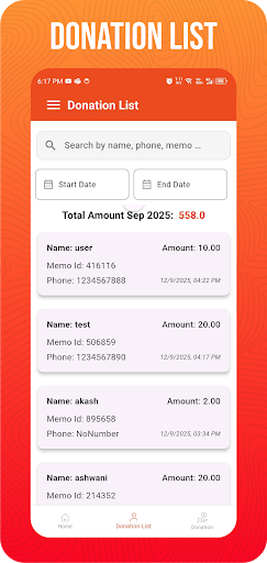 Trust Management App ekran görüntüsü