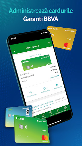 Garanti BBVA Romania ekran görüntüsü