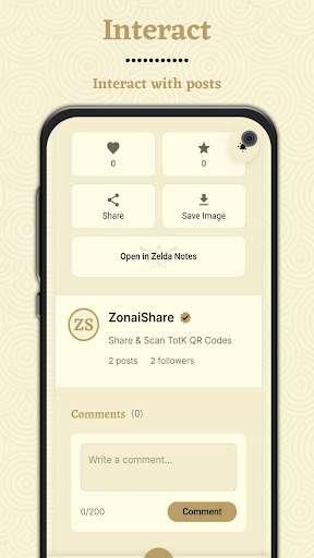 ZonaiShare - TotK QR Codes ekran görüntüsü