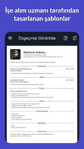 CV Hazırlama - CV Engineer ekran görüntüsü