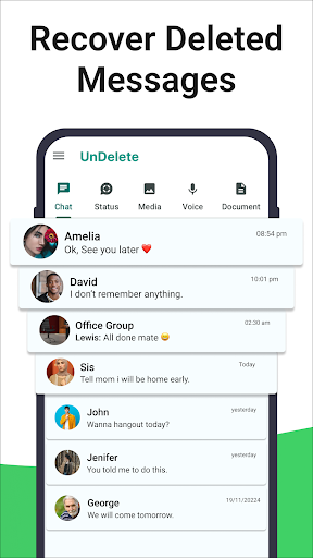 UnDelete - Recover Messages ekran görüntüsü