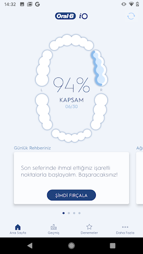 Oral-B ekran görüntüsü
