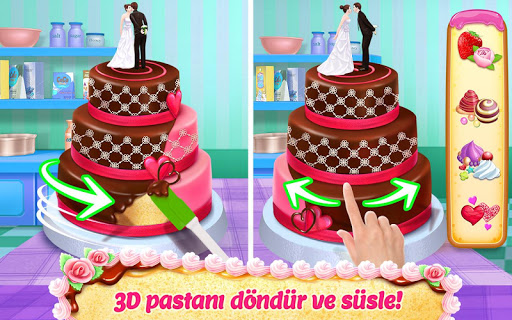 Gerçek Pasta Yapımı 3D ekran görüntüsü
