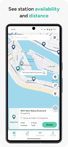 Chargehub EV & Tesla Charging ekran görüntüsü