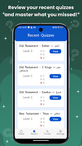 Farsi Bible Quiz ekran görüntüsü