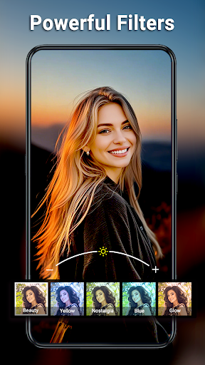 HD kamera -Video Filtre Selfie ekran görüntüsü