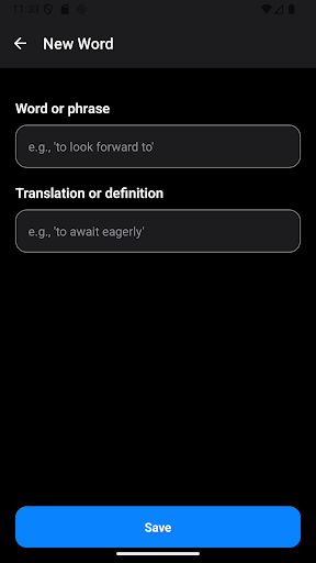 Flashcards: learn words ekran görüntüsü