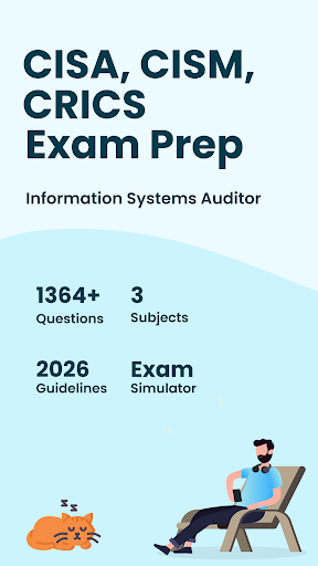 CISA CISM CRICS EXAM PREP 2026 ekran görüntüsü