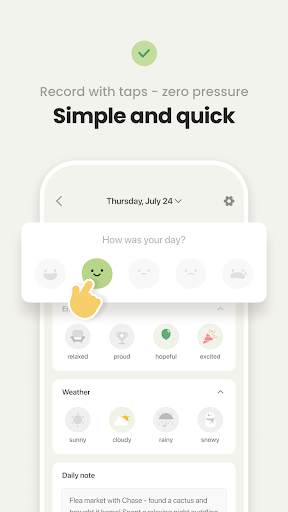DailyBean: Simplest Journal ekran görüntüsü