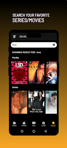 Picasso: Live TV, Movie & Show ekran görüntüsü