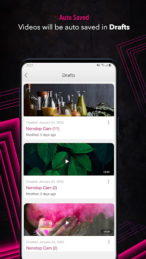 Nonstop Video Cam : Pause & Sw ekran görüntüsü