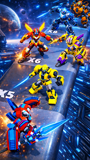 Robot Transform: Runner Game ekran görüntüsü