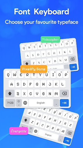 Cool & Fancy Keyboard Themes ekran görüntüsü