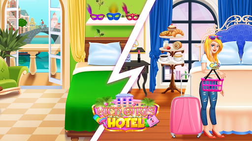 Rich Girls Hotel Shopping Game ekran görüntüsü