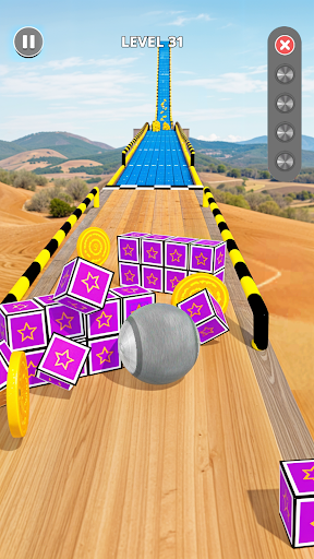 Sky Rolling Ball Run 3D ekran görüntüsü