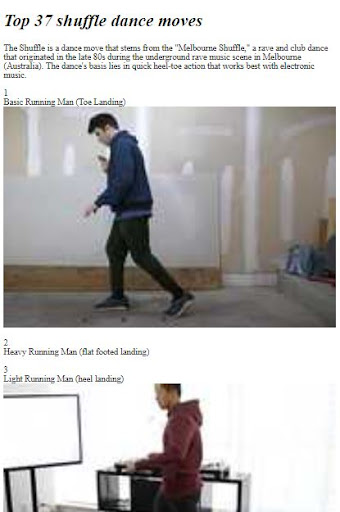 How to Shuffle Dance ekran görüntüsü
