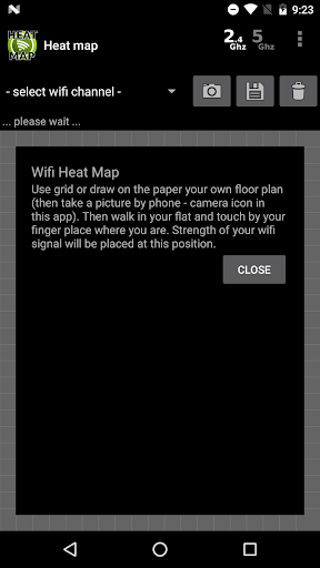 Wifi Heat Map - Survey ekran görüntüsü