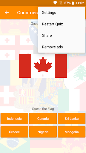 World Flags & Emblems: Quiz ekran görüntüsü