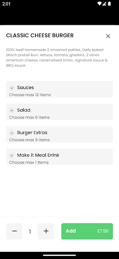 Streeat Burger ekran görüntüsü