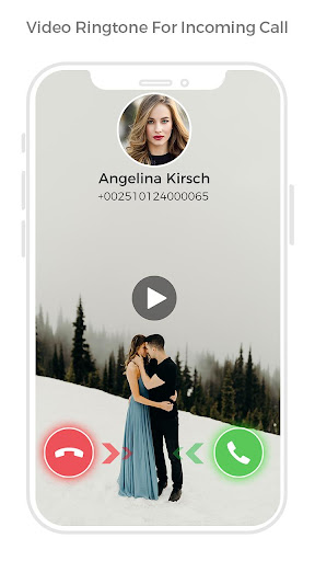 Video Ringtone Incoming Call ekran görüntüsü