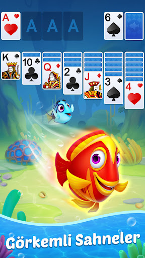 Solitaire 3D Balık ekran görüntüsü