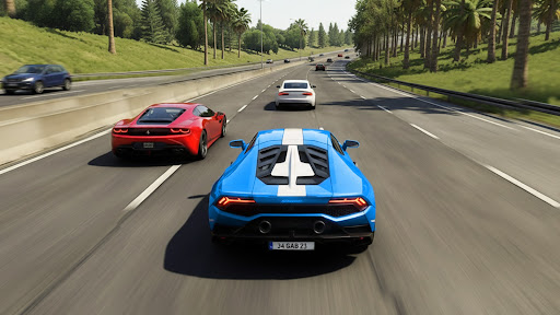 Real Traffic Car Racing Games ekran görüntüsü