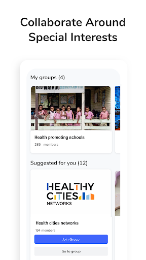 Global Health Promotion Hub ekran görüntüsü