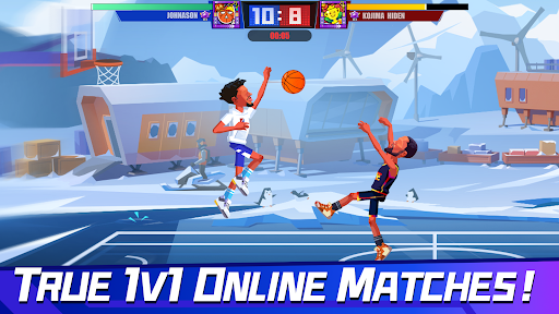 Basketball Duel:Online 1V1 ekran görüntüsü