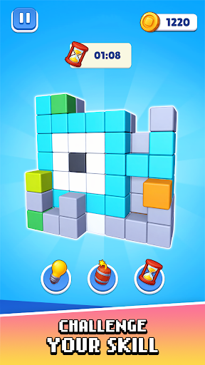 Pixel Block: Color Break 3D ekran görüntüsü