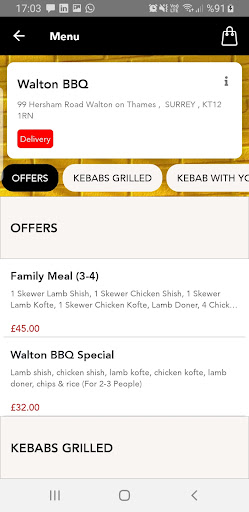 Walton BBQ ekran görüntüsü