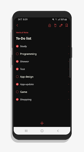 Vertical Note - Notepad, Notes ekran görüntüsü