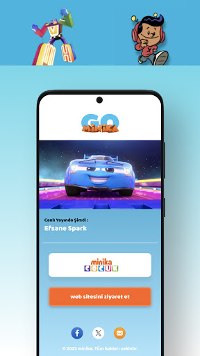 Minika Go Tv ekran görüntüsü