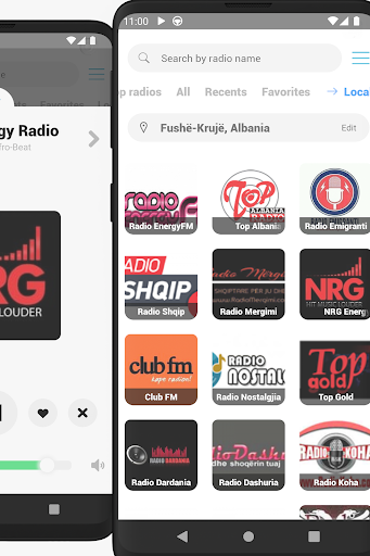 Radyo Arnavutluk Çevrimiçi FM ekran görüntüsü