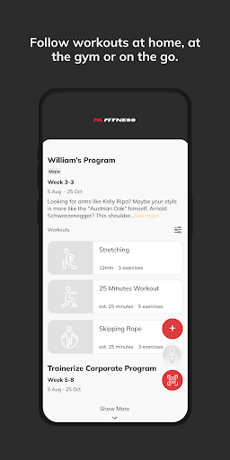 PAFITNESS ekran görüntüsü