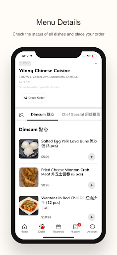 Yilong Chinese Cuisine ekran görüntüsü