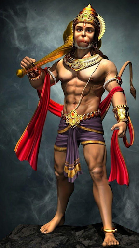 Hanuman HD Wallpaper ekran görüntüsü
