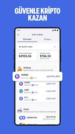 Bitcoin & Kripto DeFi Cüzdanı ekran görüntüsü