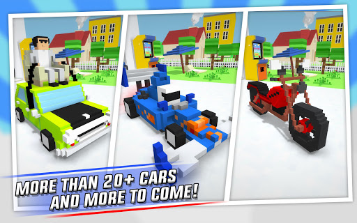 Crossy Brakes: Blocky Road Fun ekran görüntüsü