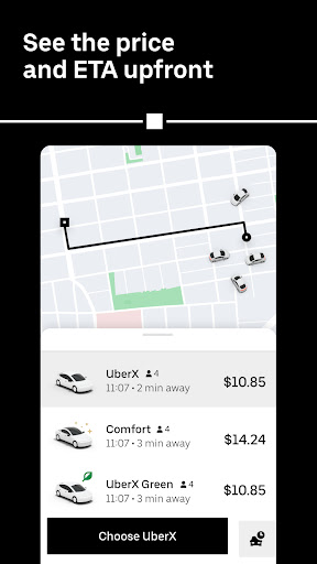 Uber Lite ekran görüntüsü