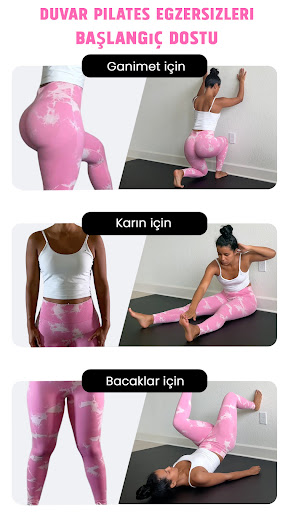 Pilates Fitness Ev Egzersizi ekran görüntüsü