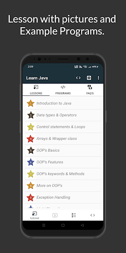 Learn Java Programming (Compil ekran görüntüsü